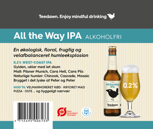 
                  
                    Load image into Gallery viewer, All The Way IPA 0,2 % | 1 ks. 18 stk. á 330 ml.
                  
                